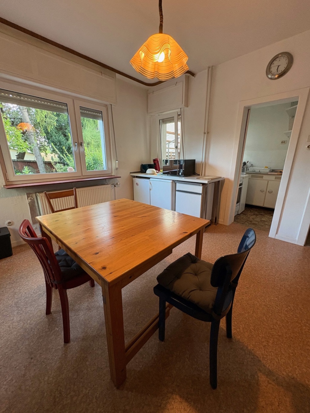 WG-Zimmer Büdesheim ruhige Seitenstraße im Ortskern von Bingen-Büdesheim - Esszimmer
