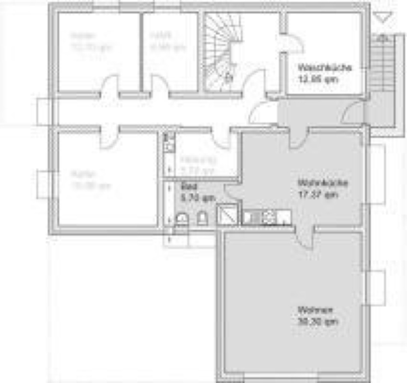 Großes 1 Zimmer Apartment mit großer Wohnküche – Sauerbruchstrasse 6, 21365 Lüneburg Adendorf – Vorschaubild 2