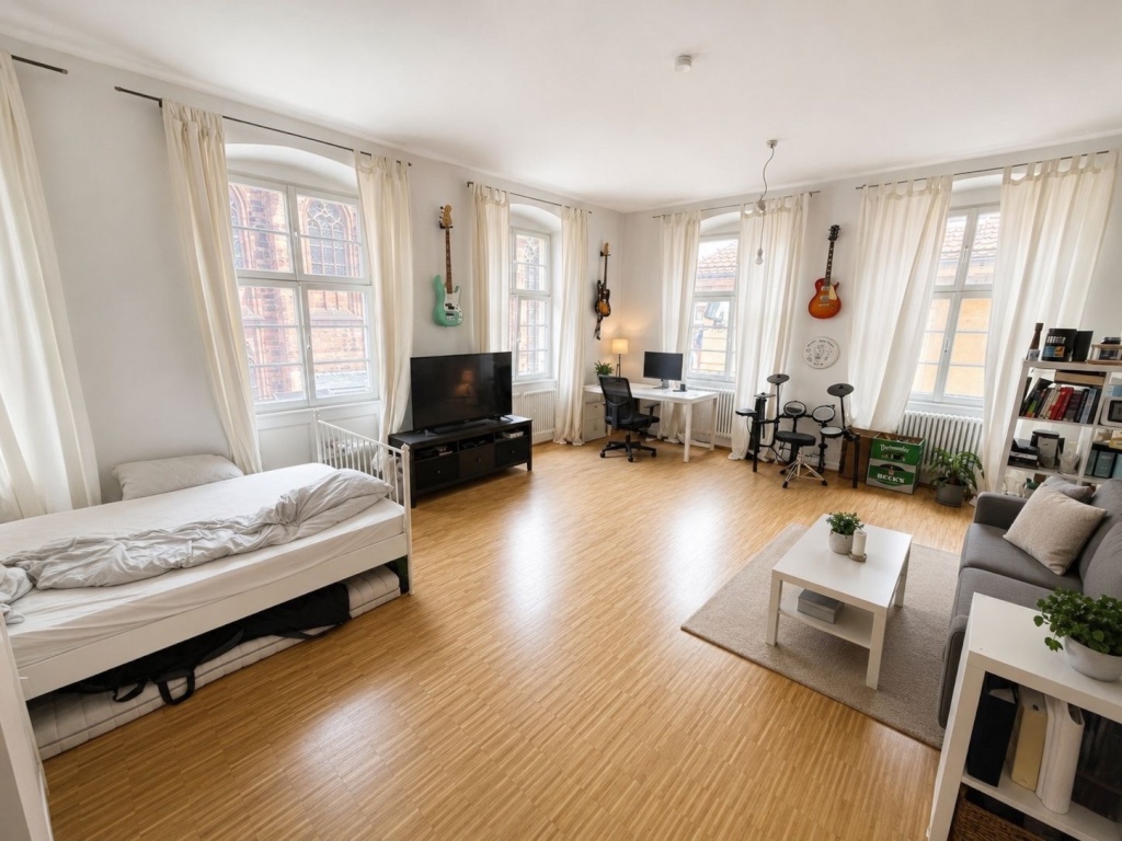 1-Zimmer-Wohnung Altstadt Hauptstraße - Bild 1