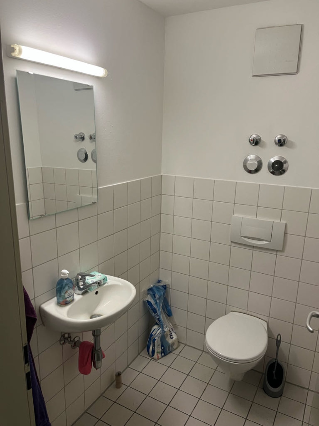 WG-Zimmer Rosenberg Rosenbergstraße 68 - Toilette