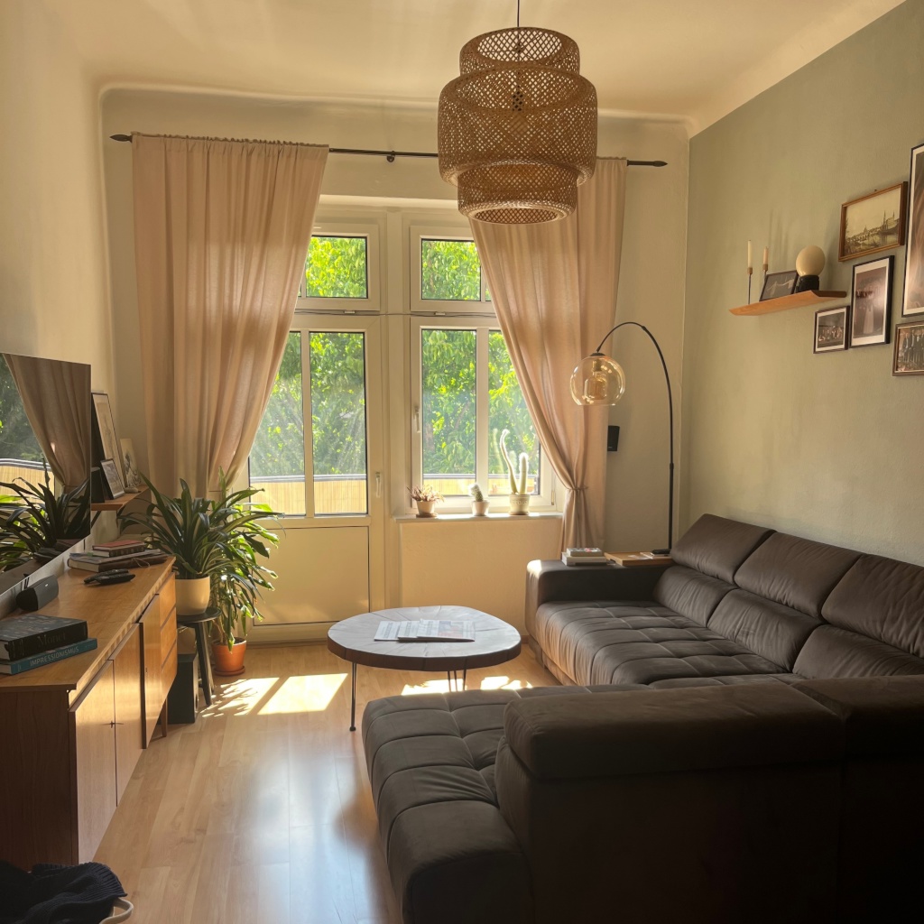 Zwischenmiete für 8 Monate; helle sanierte Altbauwohnung (83qm, 3 Zimmer), möbliert, zentral gelegen und sehr gut angebunden.