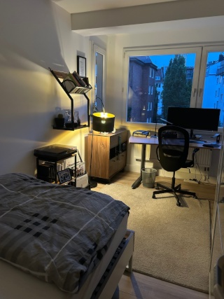 Anzeigenbild: Möbliertes WG-Zimmer in Düsseldorf-Friedrichstadt | Untermiete Sept–Ende Feb