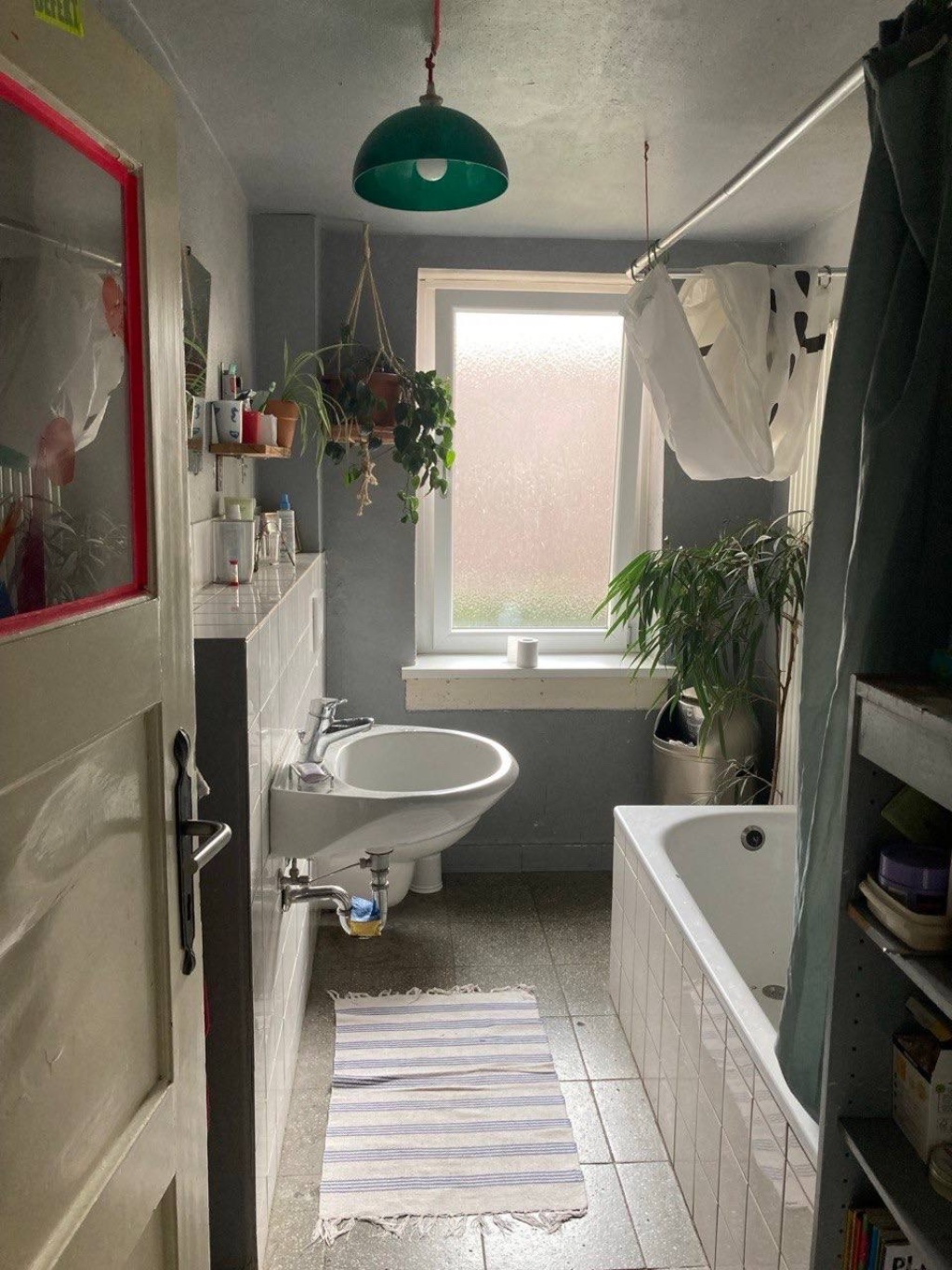 WG-Zimmer Durlach Blumentorstraße - das badezimmer