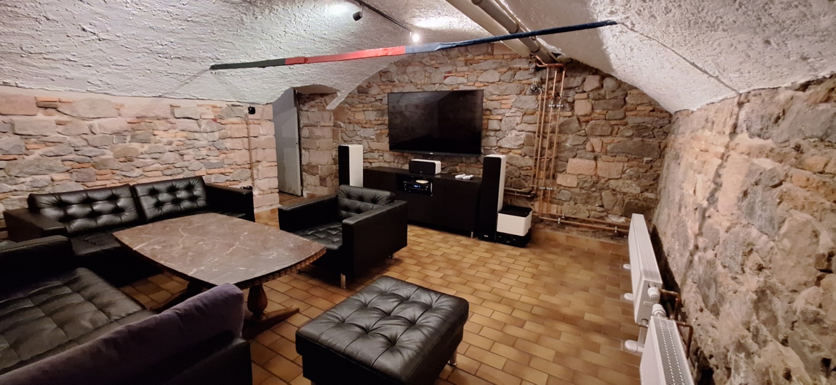 WG-Zimmer Darmstadt Frankfurter Straße 27 - Medienraum im Keller