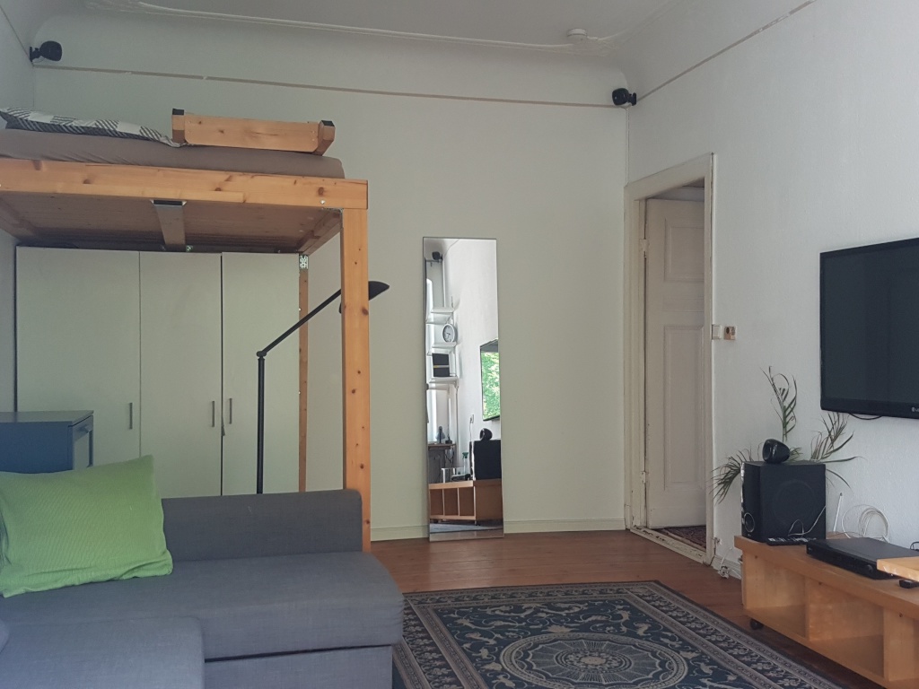1 Zimmer-Whg. Zwischenmiete im Schillerkiez - Ende Dez.