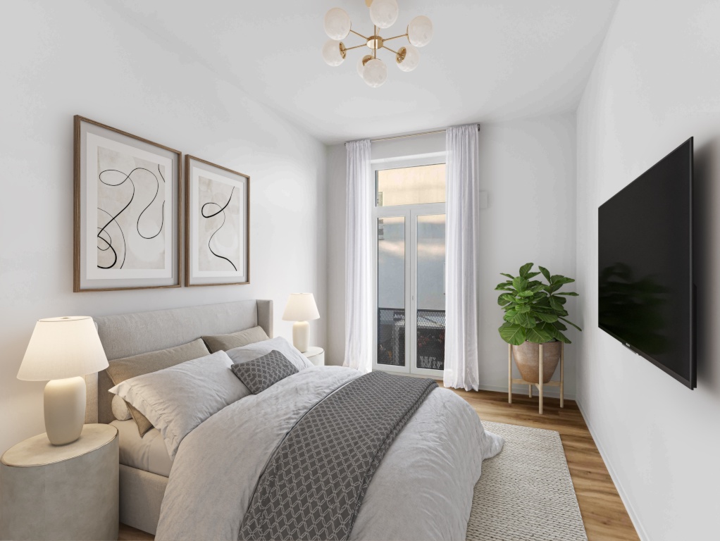 Perfekt für kleine Familien: Praktische 3-Zimmer-Wohnung mit Balkon – Löbtauer Straße 86, 1159 Dresden Cotta – Vorschaubild 6