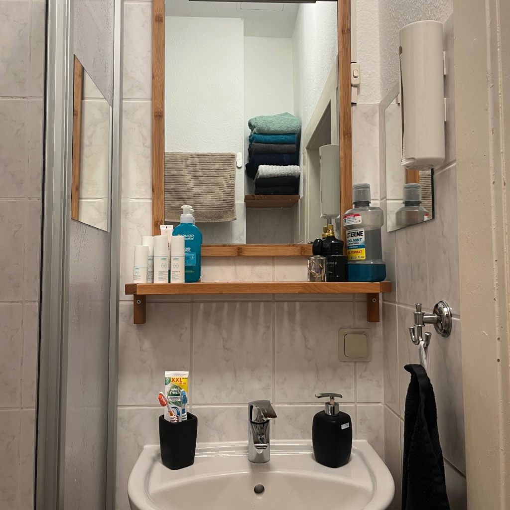 Zwischenmiete für 8 Monate; helle sanierte Altbauwohnung (83qm, 3 Zimmer), möbliert, zentral gelegen und sehr gut angebunden. – Robert-Koch-Straße, 1219 Dresden Strehlen – Vorschaubild 9