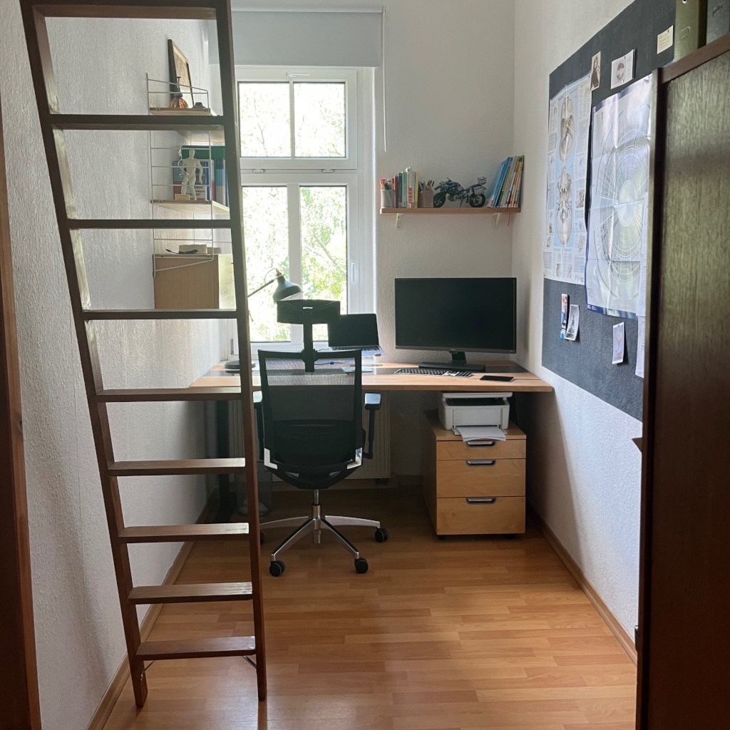 Zwischenmiete für 8 Monate; helle sanierte Altbauwohnung (83qm, 3 Zimmer), möbliert, zentral gelegen und sehr gut angebunden. – Robert-Koch-Straße, 1219 Dresden Strehlen – Vorschaubild 7