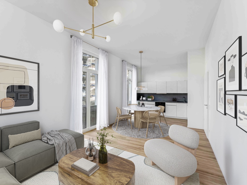 Perfekt für kleine Familien: Praktische 3-Zimmer-Wohnung mit Balkon