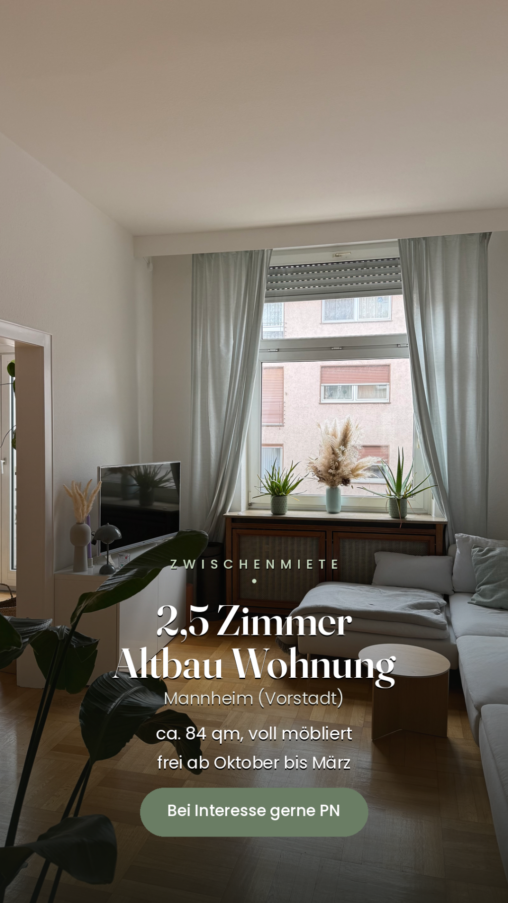 Zwischenmiete Mannheim Schwetzinger Vorstadt