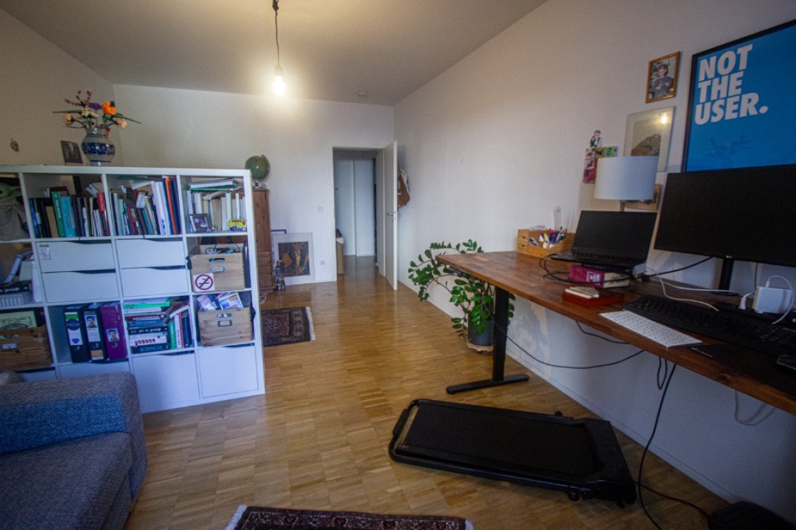 Zwischenmiete: Möblierte 3-Zimmer-Wohnung mit Balkon in Darmstadt-Bessungen – Martinstraße, 64285 Darmstadt Darmstadt – Vorschaubild 5