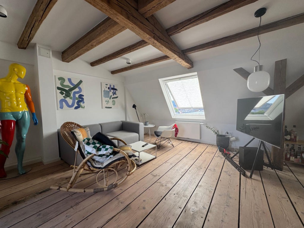 WG-Zimmer West Rosenbergstraße 64 - und nochmal das Wohnzimmer