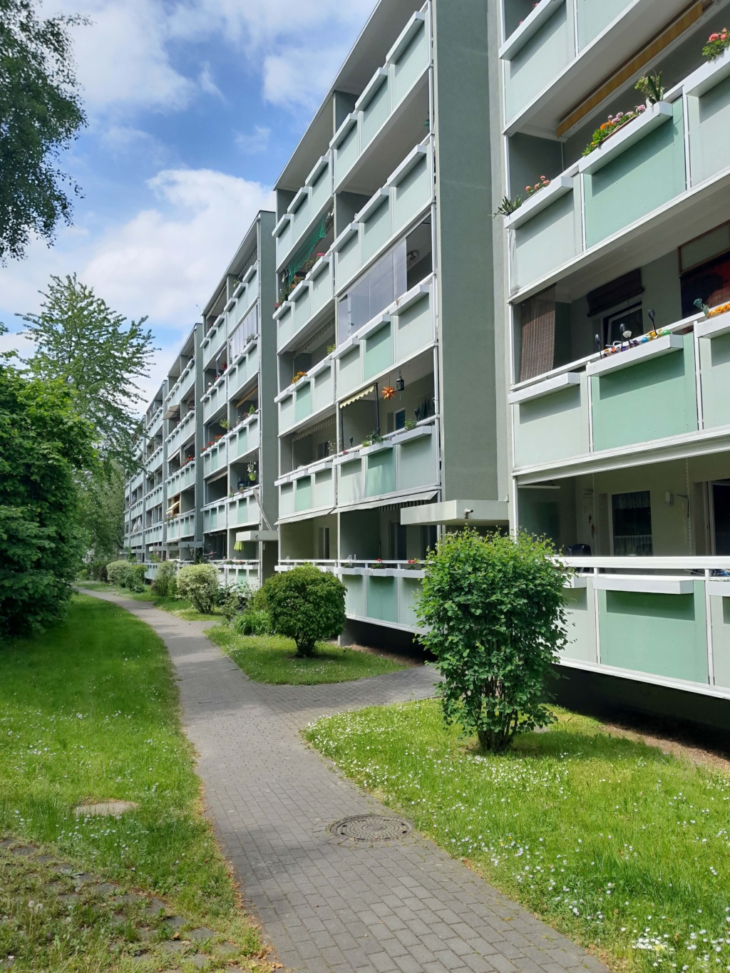 Modernisierte 3-Raumwohnung im EG/ Hochparterre (Familie, Rentner, WG) ab 01.10.