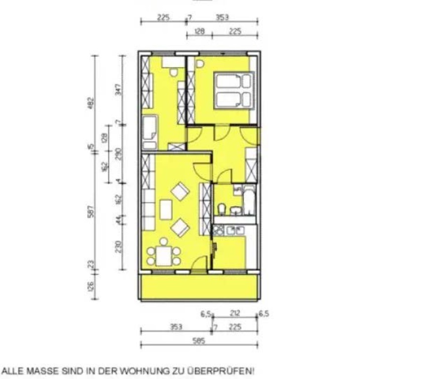 Modernisierte 3-Raumwohnung im EG/ Hochparterre (Familie, Rentner, WG) ab 01.10. – Karl-Laux-Straße 0, 1219 Dresden Leubnitz-Neuostra – Vorschaubild 2