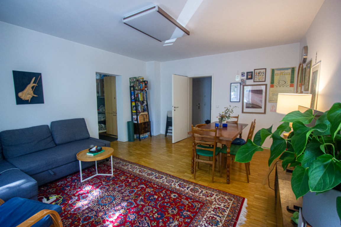 Zwischenmiete: Möblierte 3-Zimmer-Wohnung mit Balkon in Darmstadt-Bessungen – Martinstraße, 64285 Darmstadt Darmstadt – Vorschaubild 2