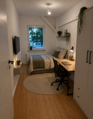 Anzeigenbild: Rostock KTV - WG Zimmer auf Innenhof in direkter Uninähe