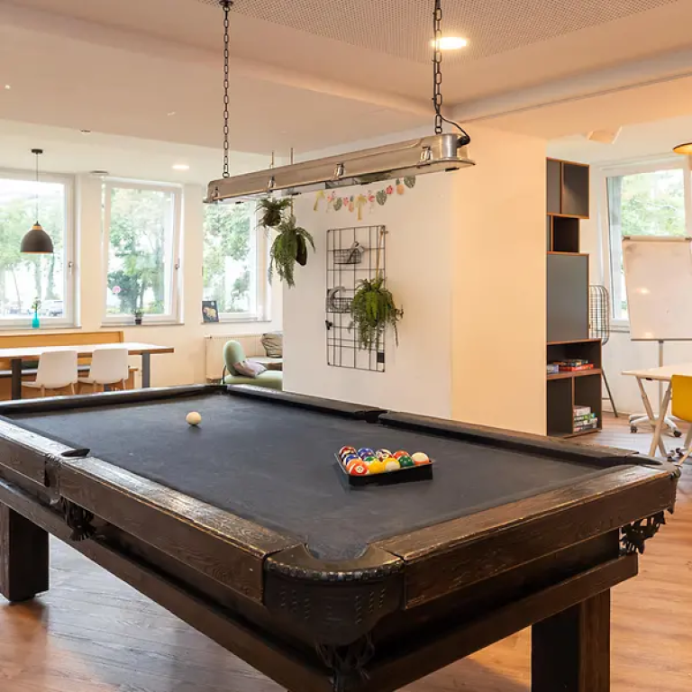 Fully Furnished Private Studio - ANMELDUNG POSSIBLE - in the center of Darmstadt (with Gym, Pool Table, TV FREE) – Havelstraße 13, 64295 Darmstadt Darmstadt – Vorschaubild 18