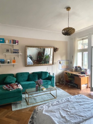 Anzeigenbild: Super schönes WG-Zimmer in 3er WG zur Zwischenmiete :)