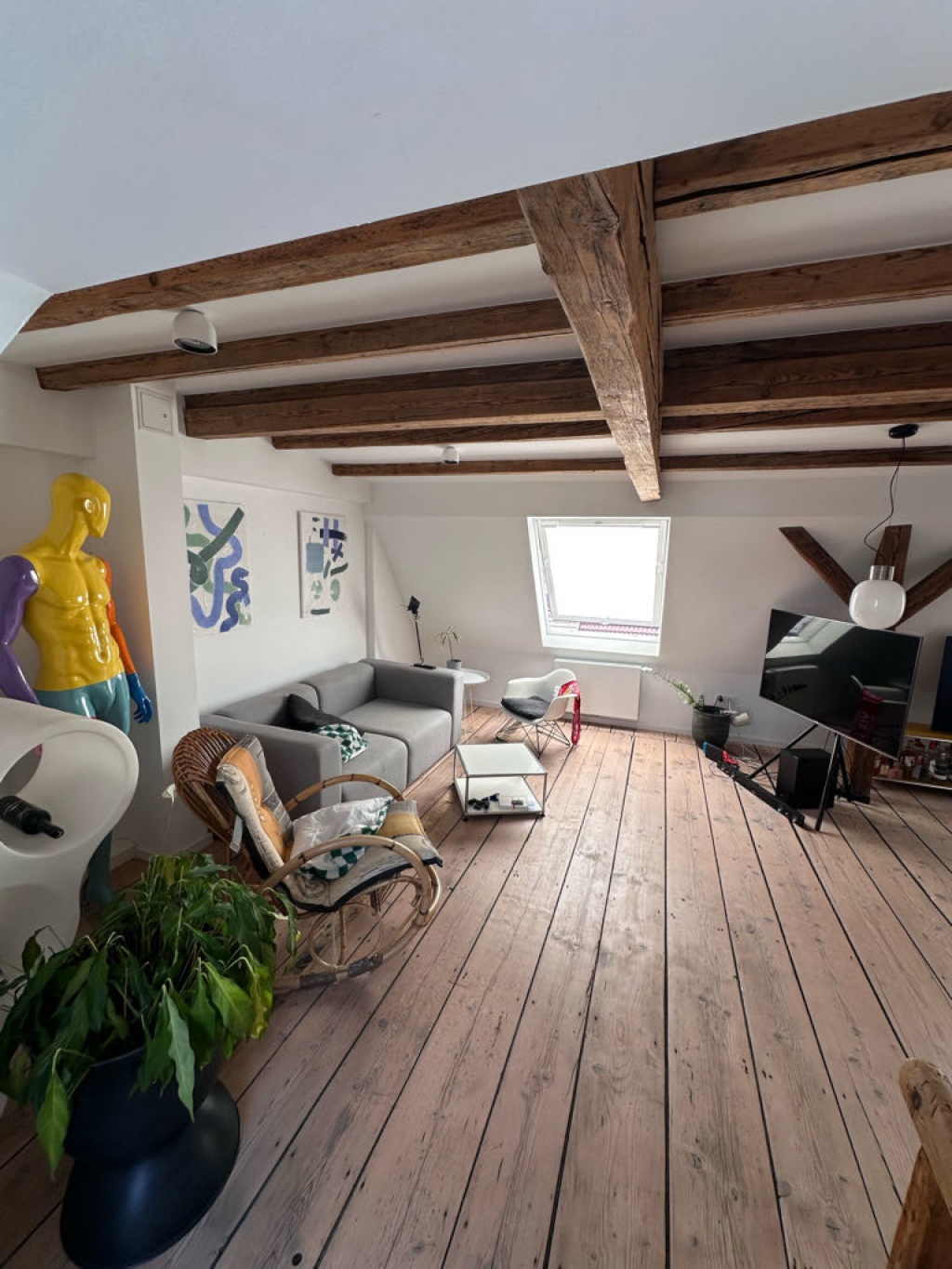 WG-Zimmer West Rosenbergstraße 64 - das Wohnzimmer
