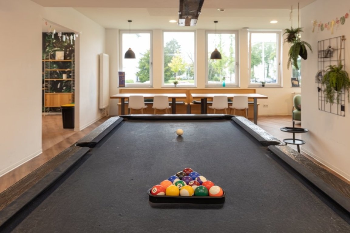 Fully Furnished Private Studio - ANMELDUNG POSSIBLE - in the center of Darmstadt (with Gym, Pool Table, TV FREE) – Havelstraße 13, 64295 Darmstadt Darmstadt – Vorschaubild 11