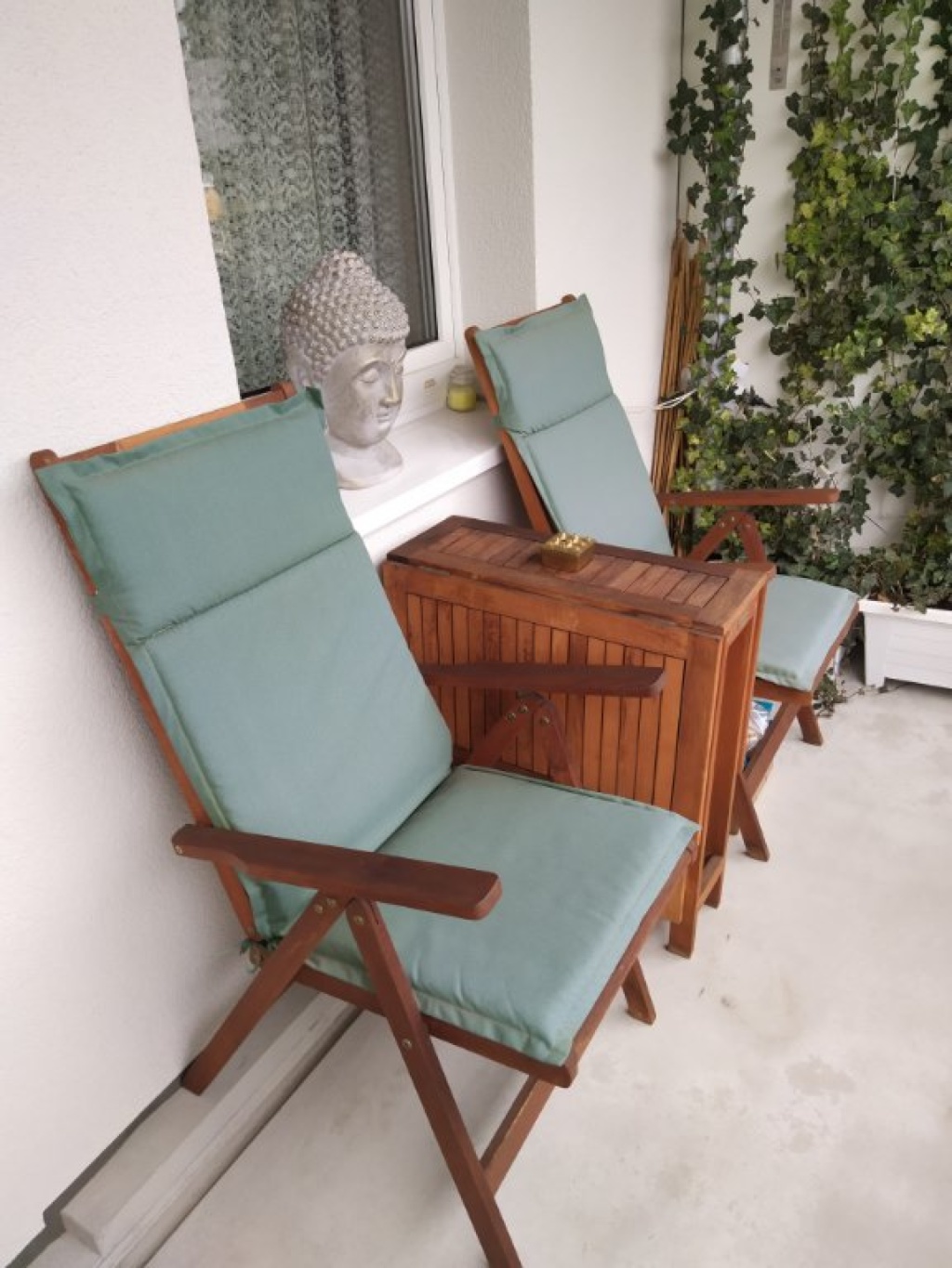 Flatshare Marzahn nahe Gärten der Welt - Chill-Ecke Balkom