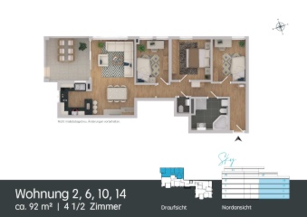 Anzeigenbild: 4,5 Zimmer Wohnung in Sindelfingen - WG geeignet