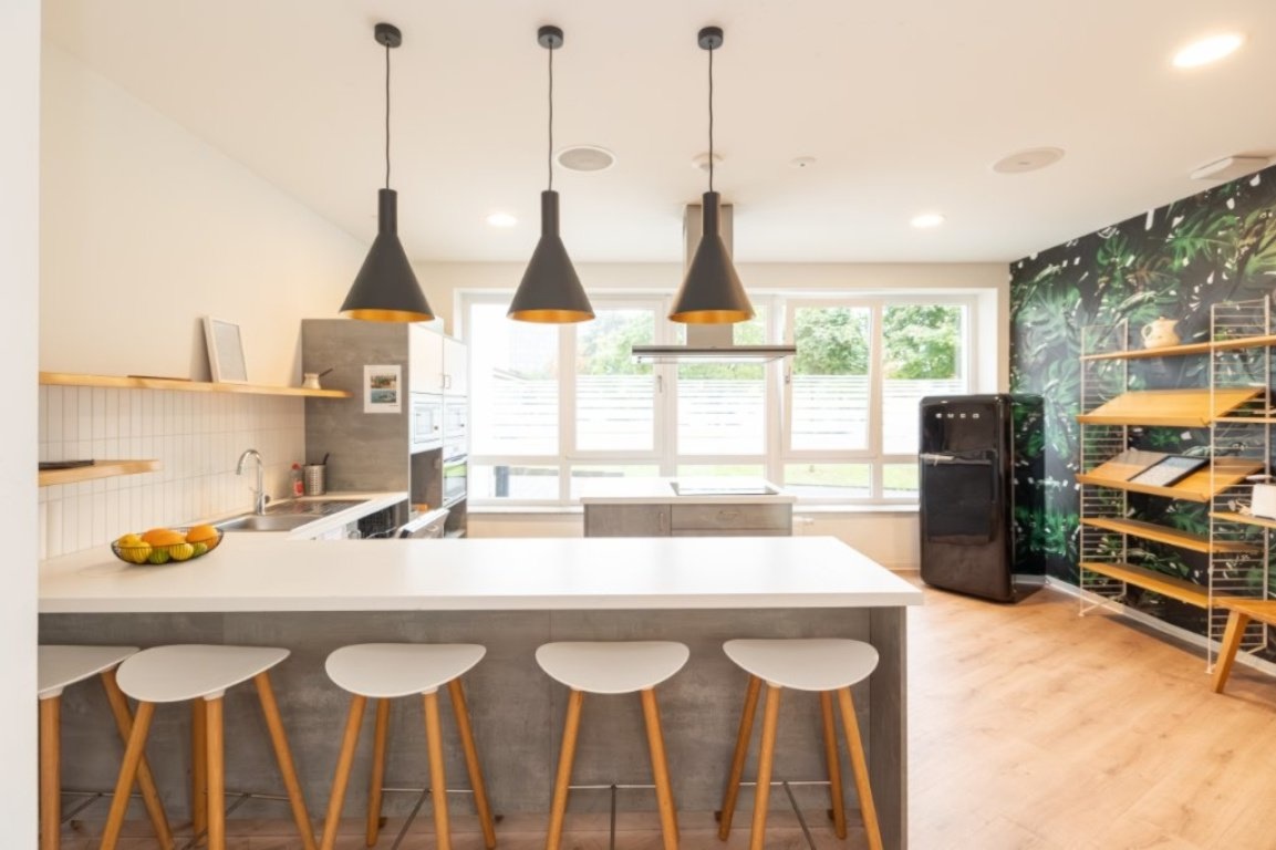 Fully Furnished Private Studio - ANMELDUNG POSSIBLE - in the center of Darmstadt (with Gym, Pool Table, TV FREE) – Havelstraße 13, 64295 Darmstadt Darmstadt – Vorschaubild 13