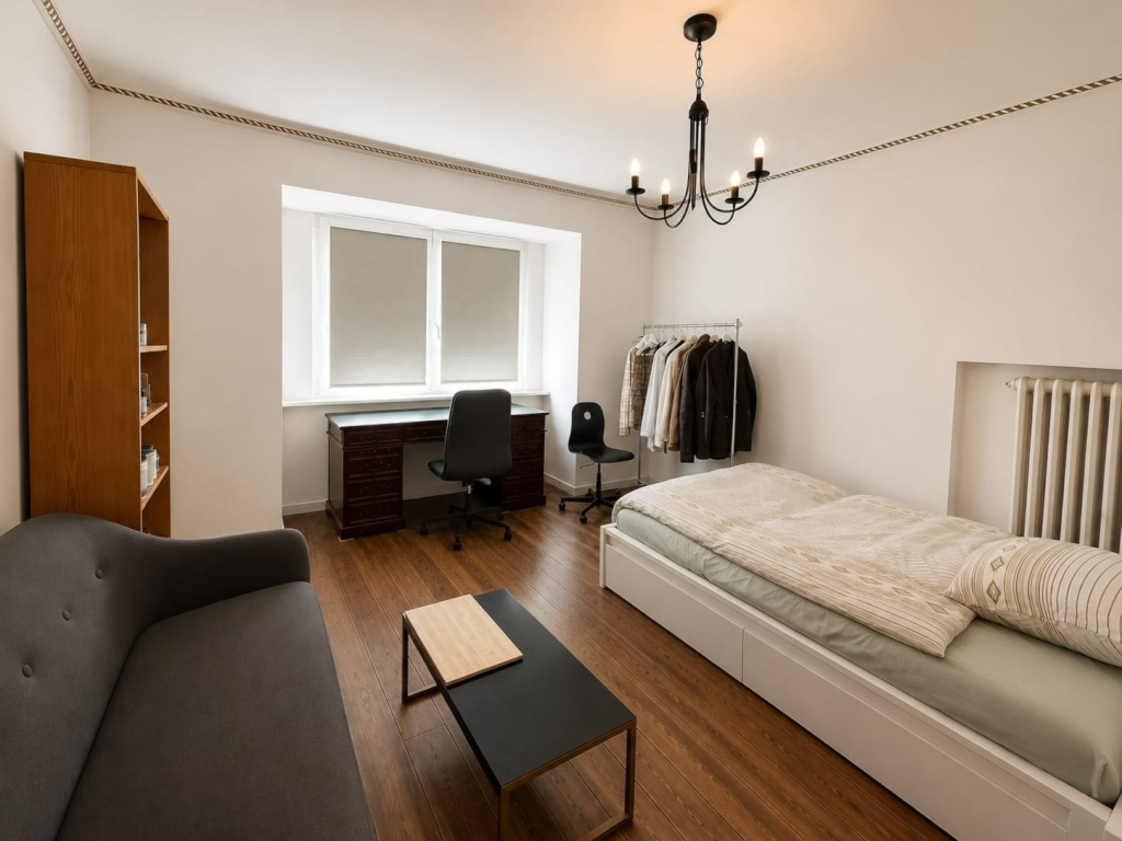 WG-Zimmer Dornbusch Marbachweg, 334 - Zimmer 2 OG.