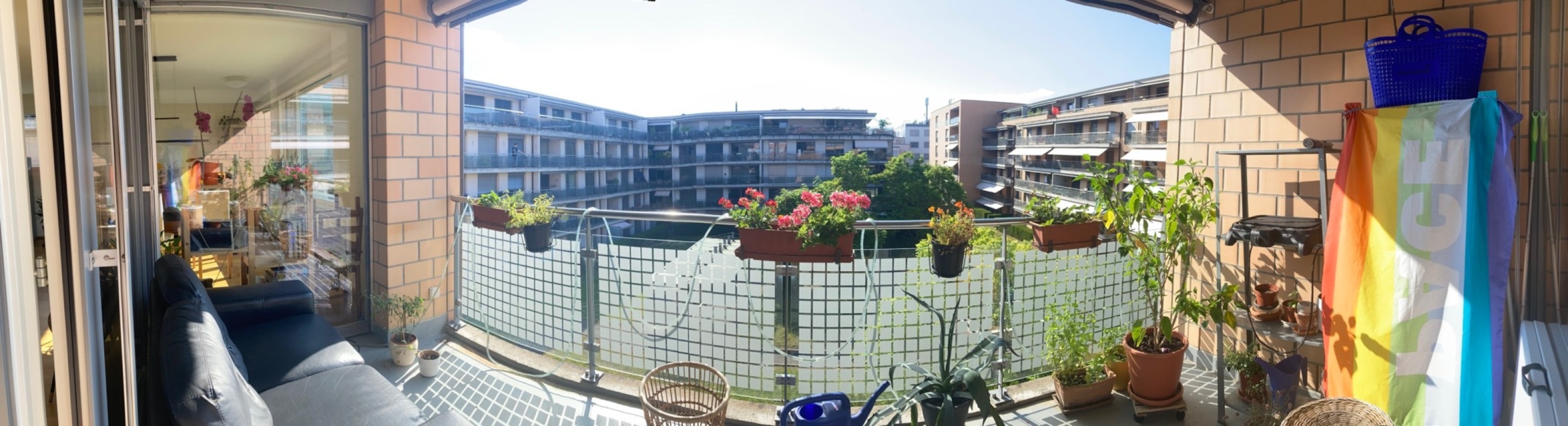 Habitación en WG Gundeli/Dreispitz Gilgenbergerstrasse 6 - Balkon