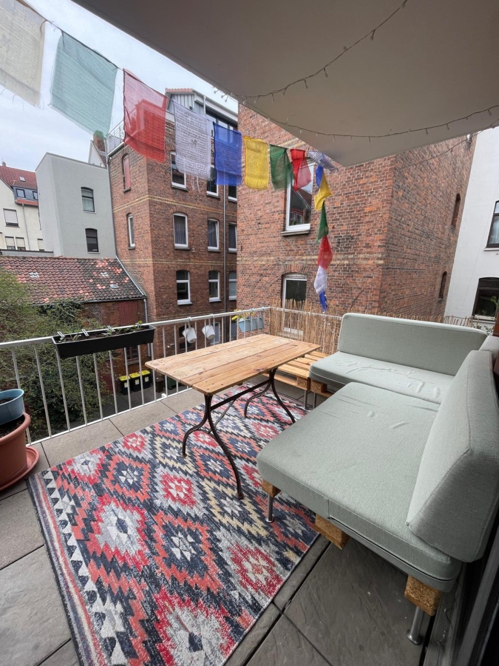 Wohnung List Dennewitzstr. 1a - Balkon