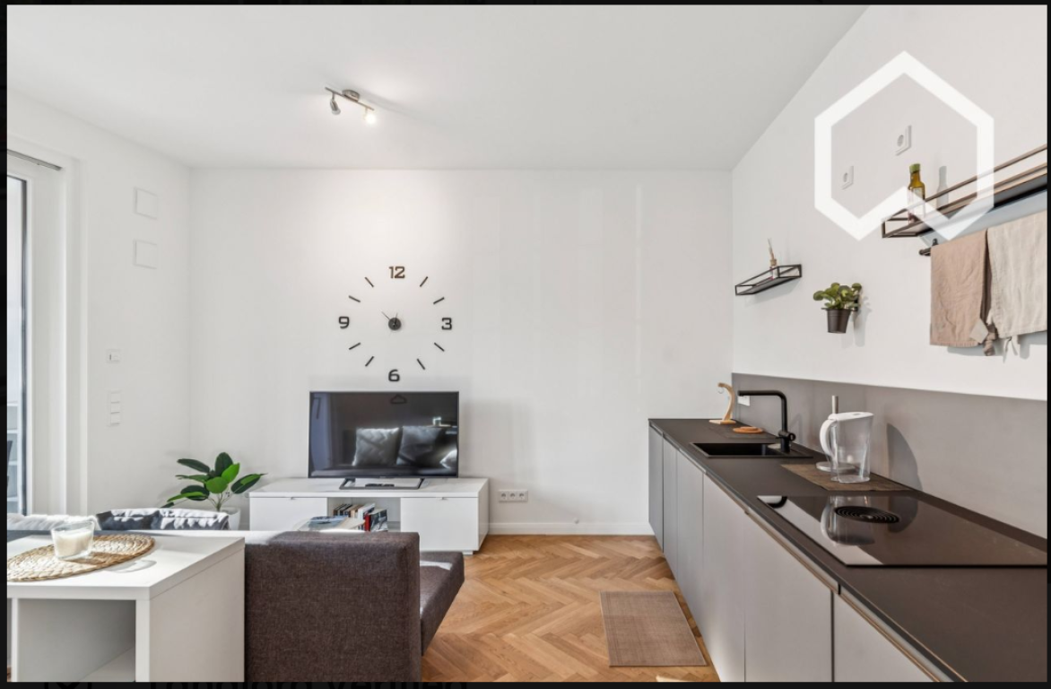 New-build studio – First occupancy! premium kitchen, fully furnished – Schöneberg – Grunewaldstraße 38, 10823 Berlin Schöneberg – Vorschaubild 5