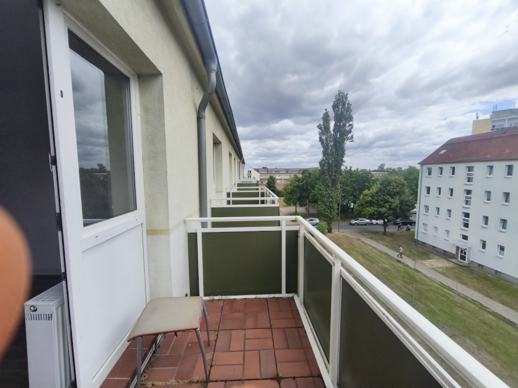 Wohnung Merseburg Albert-Keller-Straße 6 - Balkon