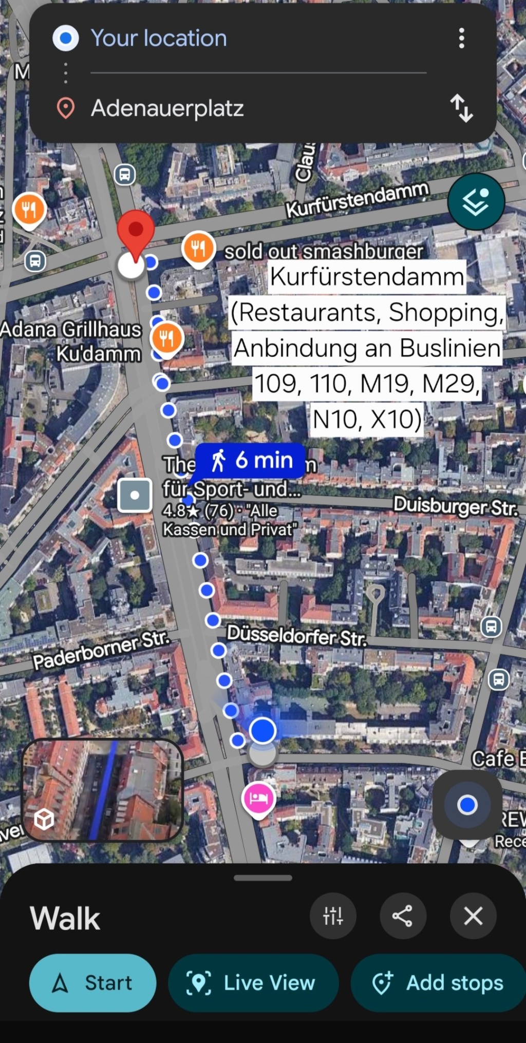 Ruhige, möblierte 2-Zimmer-Altbauwohnung in Wilmersdorf in Hinterhoflage, 1 Min. zur U-Bahn (U7) – Brandenburgische Straße 23, 10707 Berlin Wilmersdorf – Vorschaubild 12