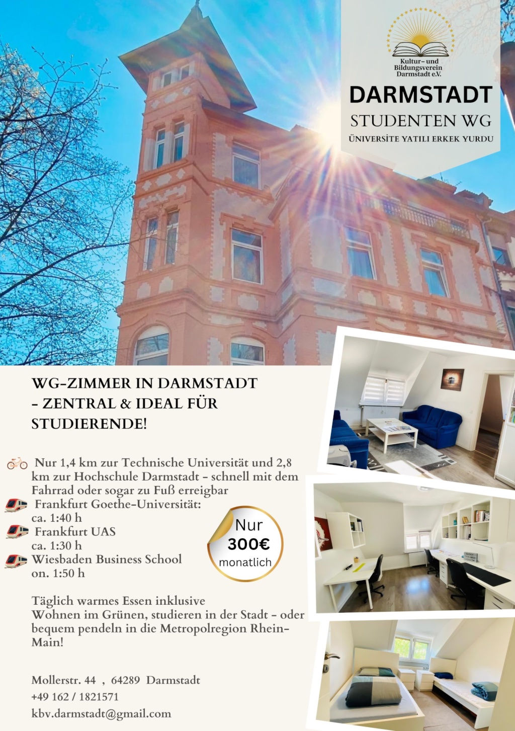 Islamisch geprägtes Studentenwohnheim