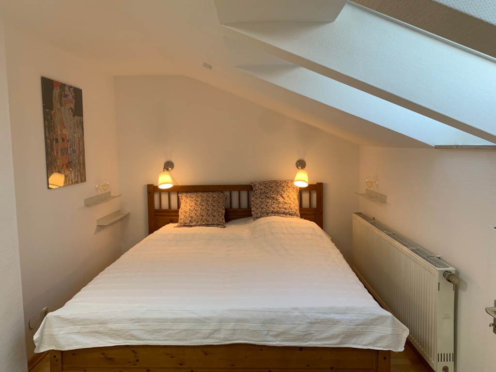 1 Room Flat / Vorort von München Feldstraße - Schlafbereich
