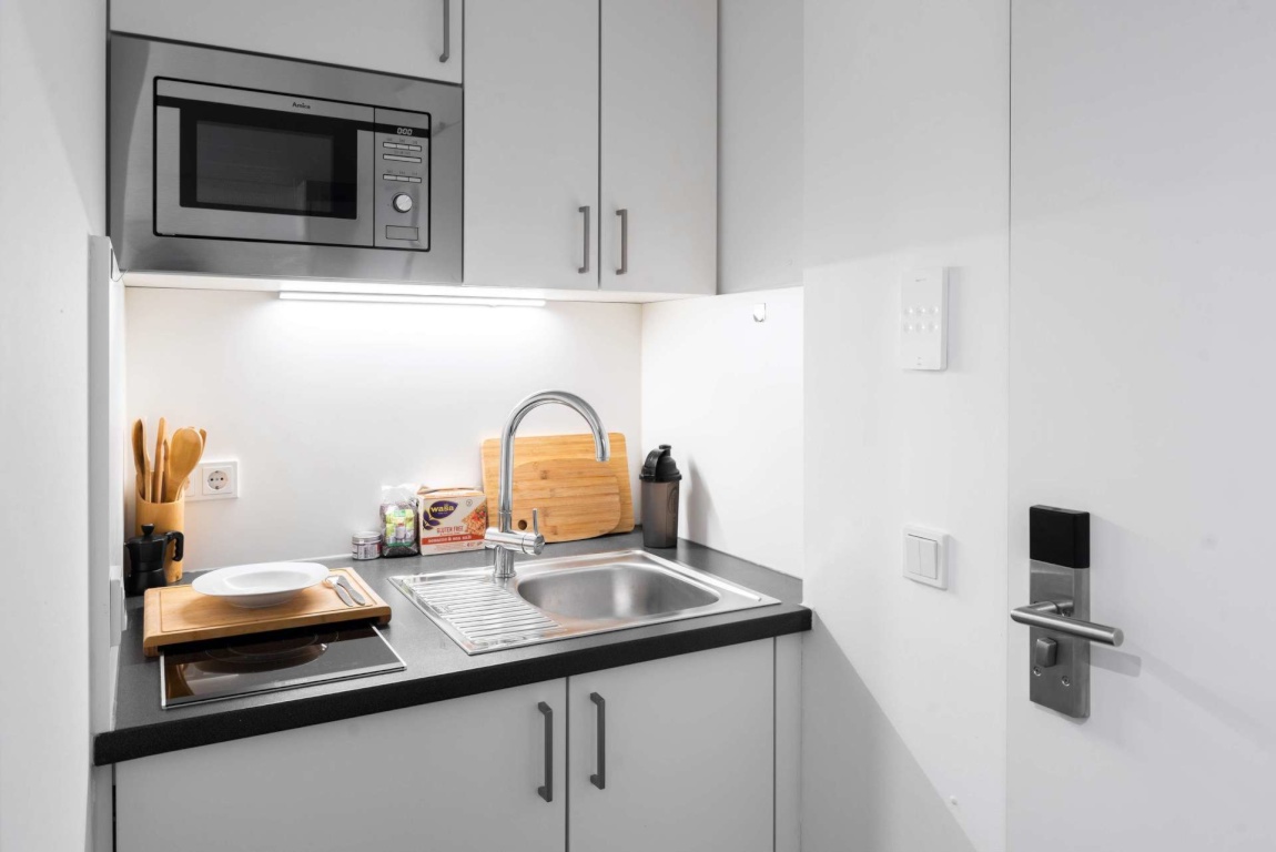 1-Zimmer-Wohnung Sendling Resi-Huber-Platz 1 - Küche