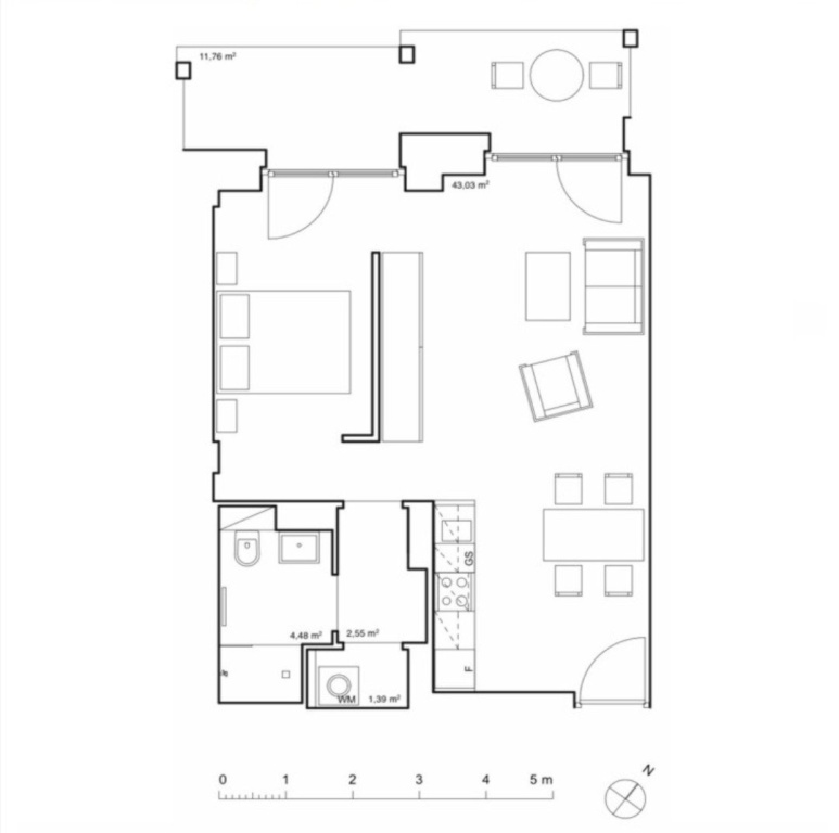 Möblierte Wohnung zur befristeten Untermiete