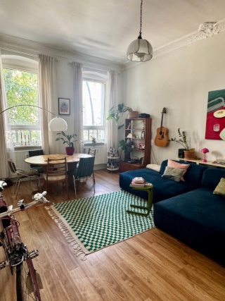 August (4th) - November (8th) SUBLEASE: 61sqm flat for single or couple in the heart Neukölln — photo 1