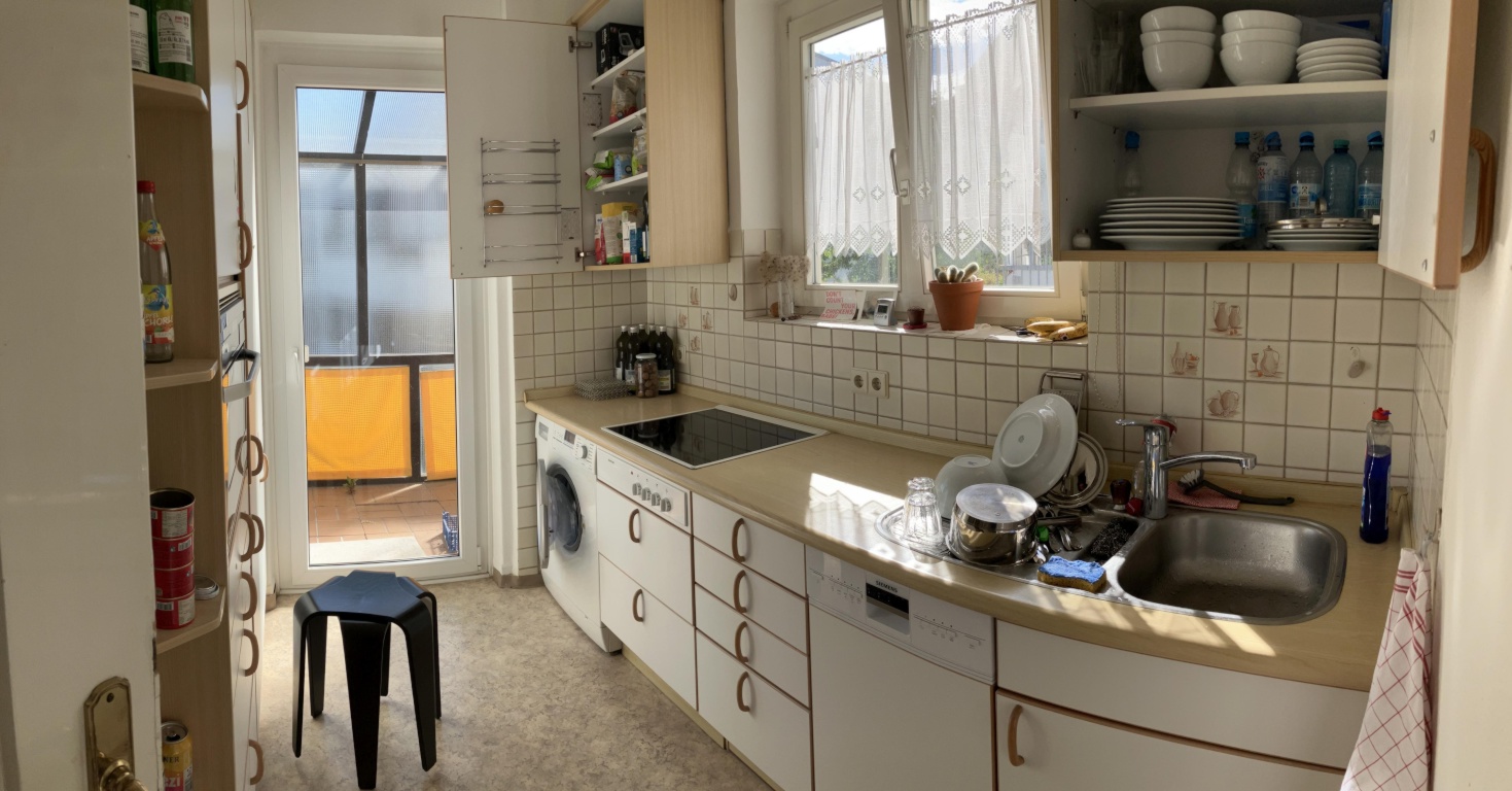 Sonnige Balkonwohnung Stuttgart-Killesberg möbliert und befristet (Zeitraum flexibel) – Feuerbacher Weg, 70192 Stuttgart Mönchhalde – Vorschaubild 8