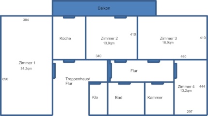 Imagen del anuncio: 4-Zimmer Wohnung mit Küche neu renoviert in Uttenreuth (Erlangen-Ost)