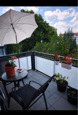 Anzeigenbild: Nachmieter gesucht - helle 2 Zi Wohnung mit Balkon teilmöbeliert