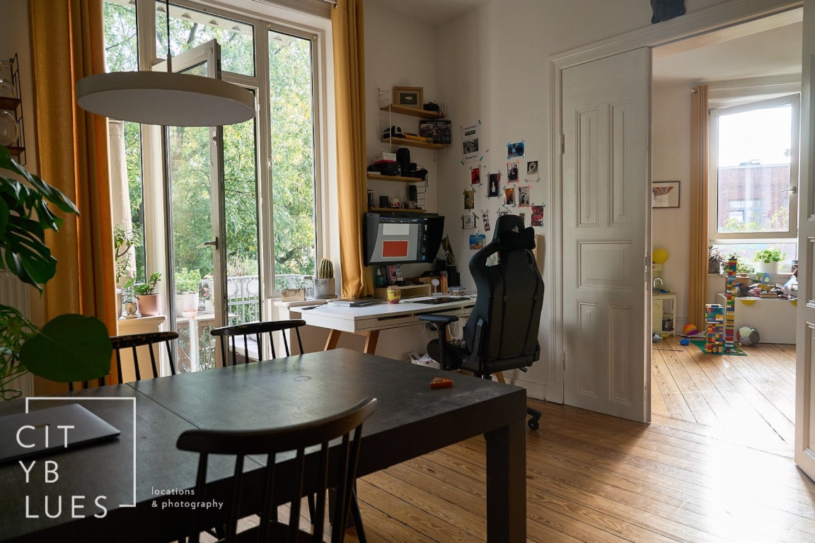 Zuhause auf Zeit – Helle Altbauwohnung mit Balkon im Herzen von St. Pauli – Am Brunnenhof, 22767 Hamburg St. Pauli – Vorschaubild 9