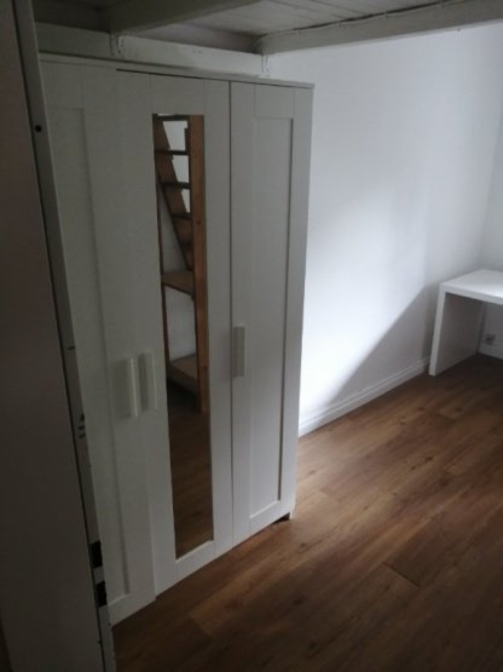 WG-Zimmer Kreuzviertel Gertrudenstraße 45 - Kleines, praktisches Zimmer mit Hochbett im 1. OG
