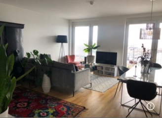 Stunning view!! Furnitured 2-room apartment with balcony from 15.07. in Friedrichshain near Ostbahnhof — photo 1