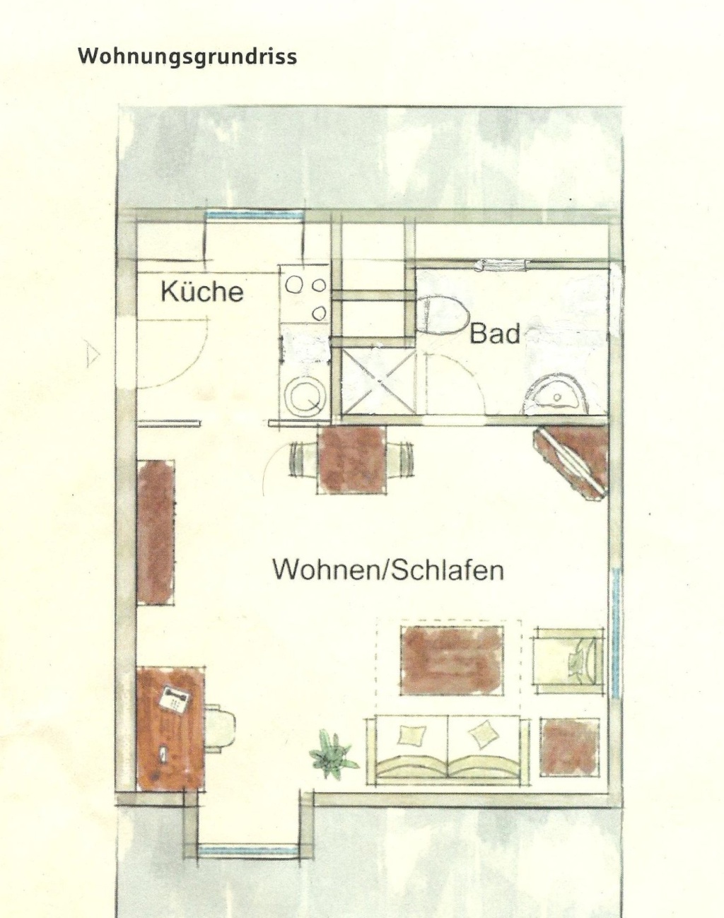 Zentrale 1-Zimmer Wohnung – Bayreuther Straße 35B, 91054 Erlangen Burgberg – Vorschaubild 11