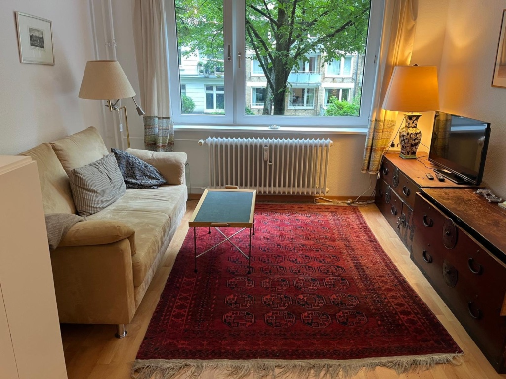 2 Zimmer Whg Zentral und ruhig in Eppendorf 1.-30. Oktober – Falkenried, 20251 Hamburg Eppendorf – Vorschaubild 2