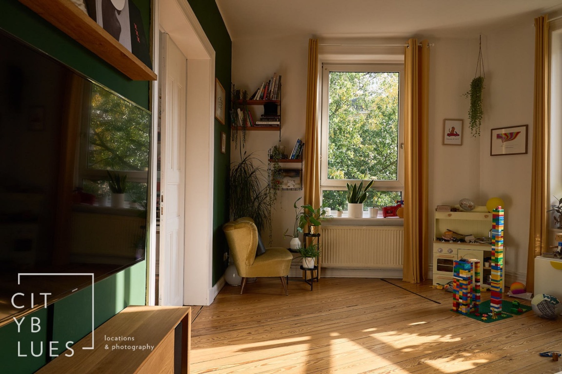 Zuhause auf Zeit – Helle Altbauwohnung mit Balkon im Herzen von St. Pauli – Am Brunnenhof, 22767 Hamburg St. Pauli – Vorschaubild 5
