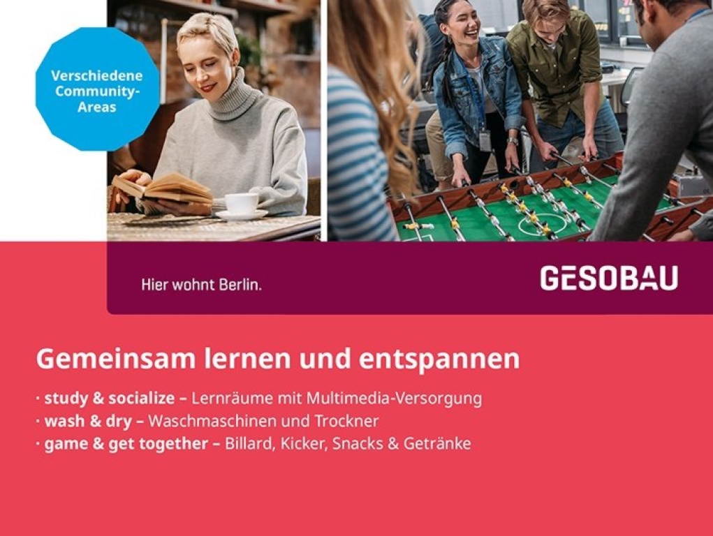 WG-Zimmer Reinickendorf Roedernallee  118F - GESOcampus Gemeinsam Lernen