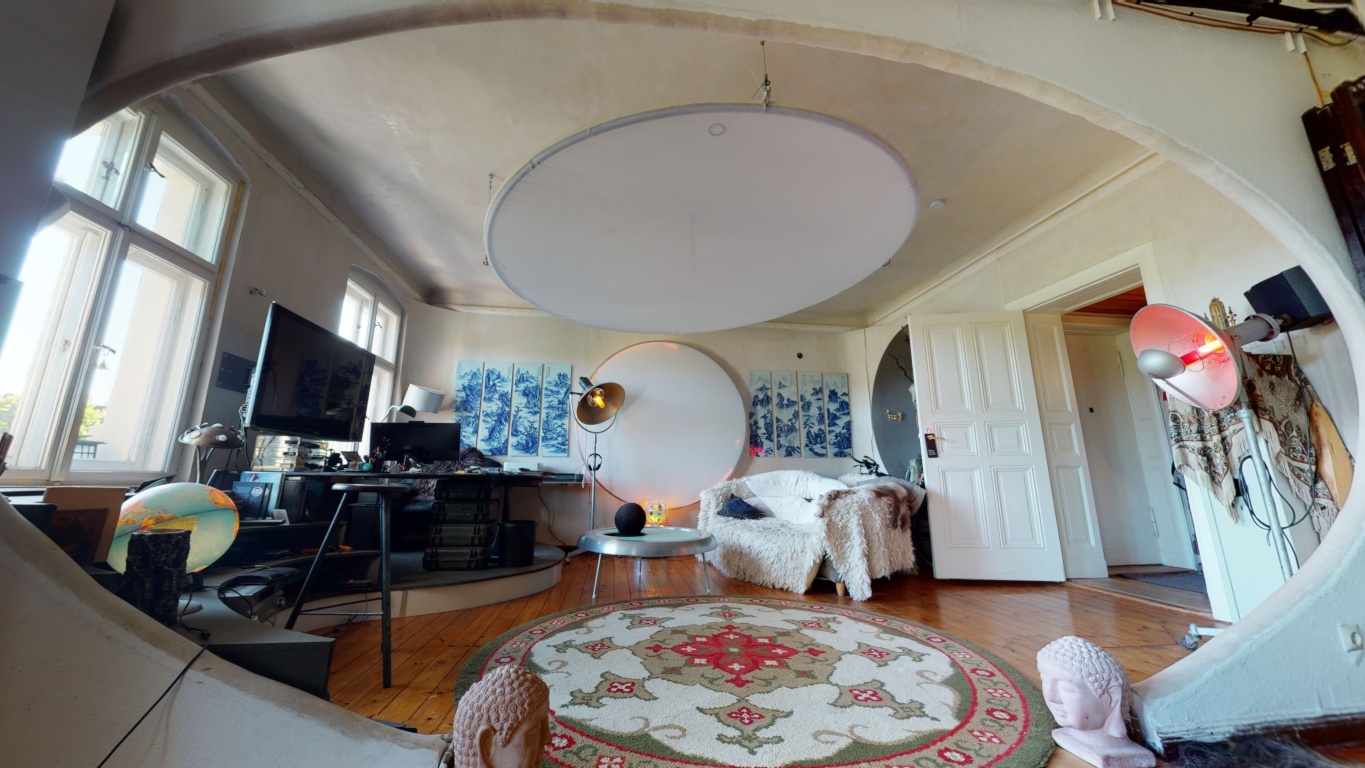 Exceptional Art-Filled Period Apartment at Boxhagener Platz - – bright, expressive and highly individual, blending atelier spirit, design and Berlin bohemia.