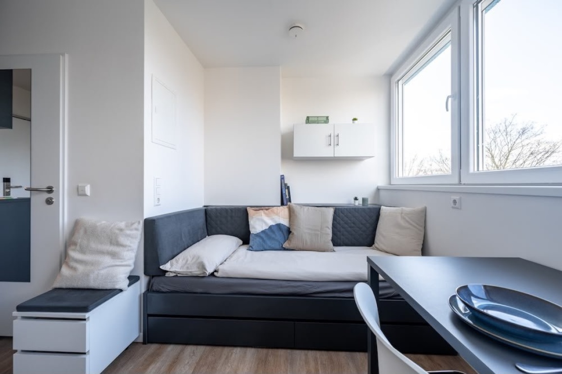 Studio Apartment for Sublet - Beuel - 1-26 September – Platanenweg 29, Bonn 29 53225 Bonn BONN – Vorschaubild 3